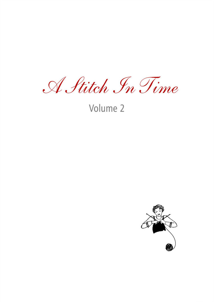 A Stitch in Time :Vintage Knitting Patterns 1930-1959, Vol.2 - 輕描淡寫 - 輕描淡寫
