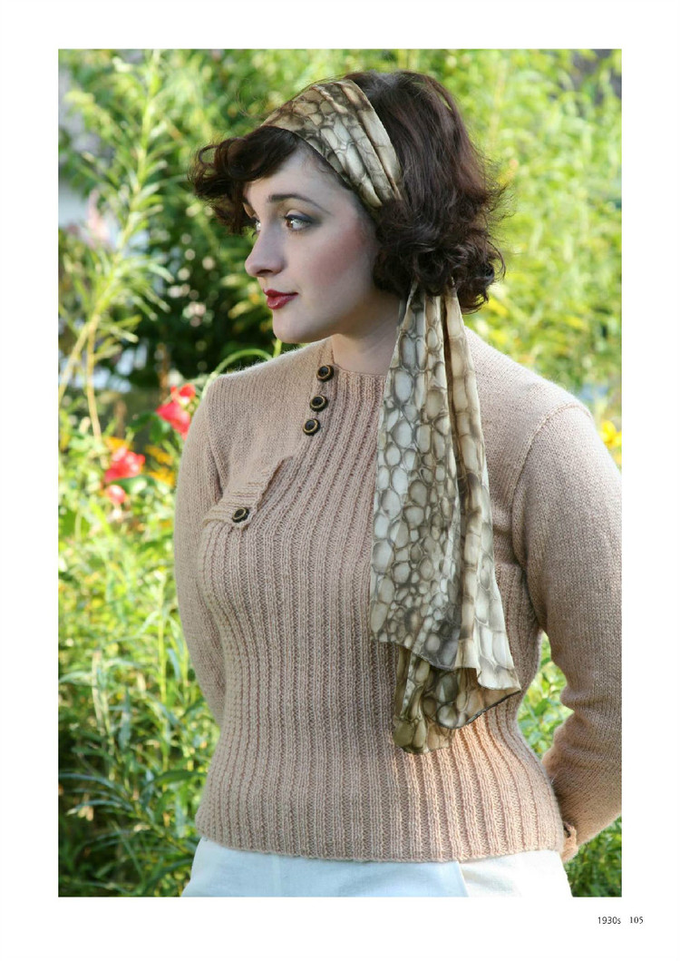 A Stitch in Time :Vintage Knitting Patterns 1930-1959, Vol.2 - 輕描淡寫 - 輕描淡寫