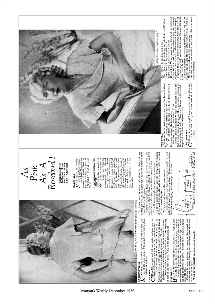 A Stitch in Time :Vintage Knitting Patterns 1930-1959, Vol.2 - 輕描淡寫 - 輕描淡寫