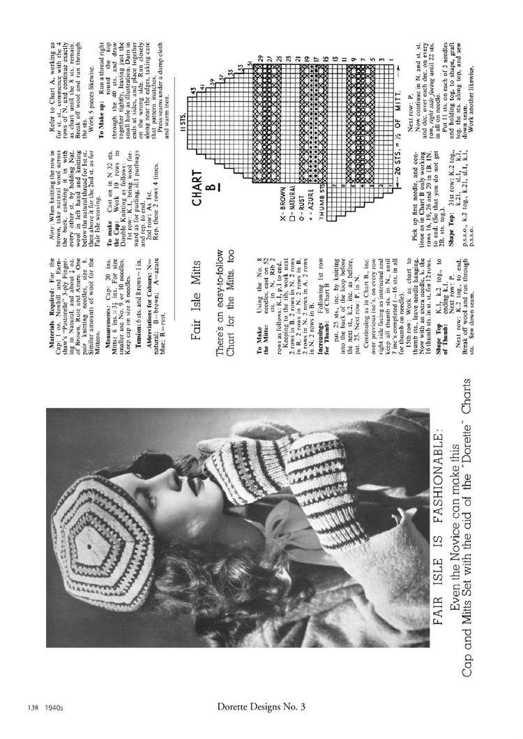 A Stitch in Time :Vintage Knitting Patterns 1930-1959, Vol.2 - 輕描淡寫 - 輕描淡寫