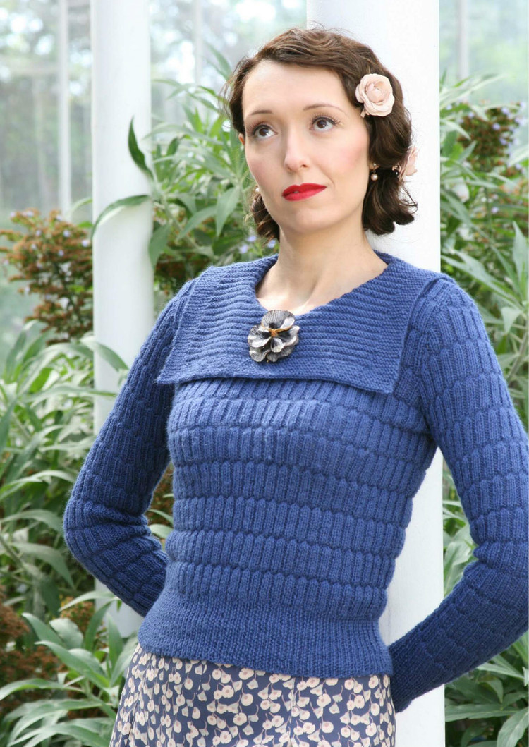 A Stitch in Time :Vintage Knitting Patterns 1930-1959, Vol.2 - 輕描淡寫 - 輕描淡寫