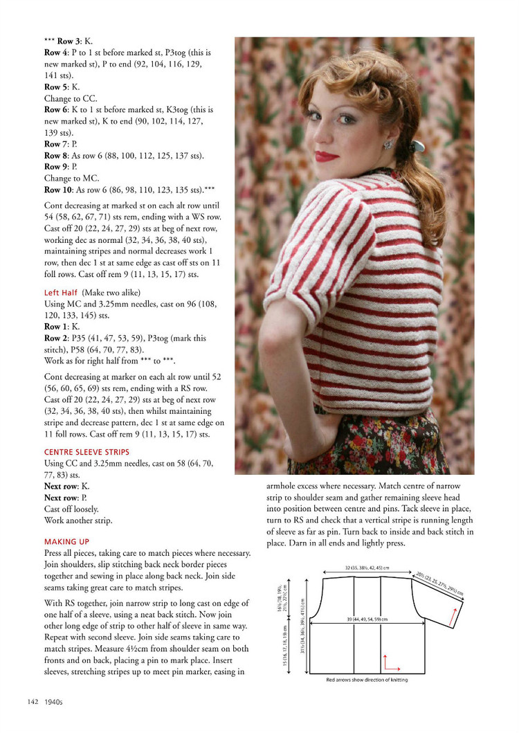A Stitch in Time :Vintage Knitting Patterns 1930-1959, Vol.2 - 輕描淡寫 - 輕描淡寫