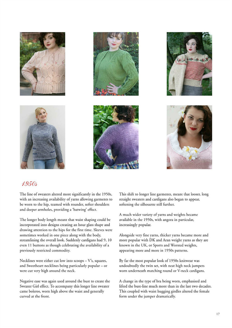 A Stitch in Time :Vintage Knitting Patterns 1930-1959, Vol.2 - 輕描淡寫 - 輕描淡寫