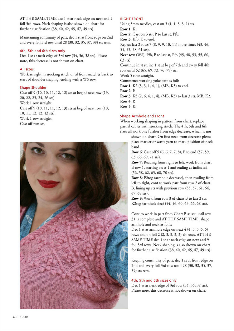 A Stitch in Time :Vintage Knitting Patterns 1930-1959, Vol.2 - 輕描淡寫 - 輕描淡寫