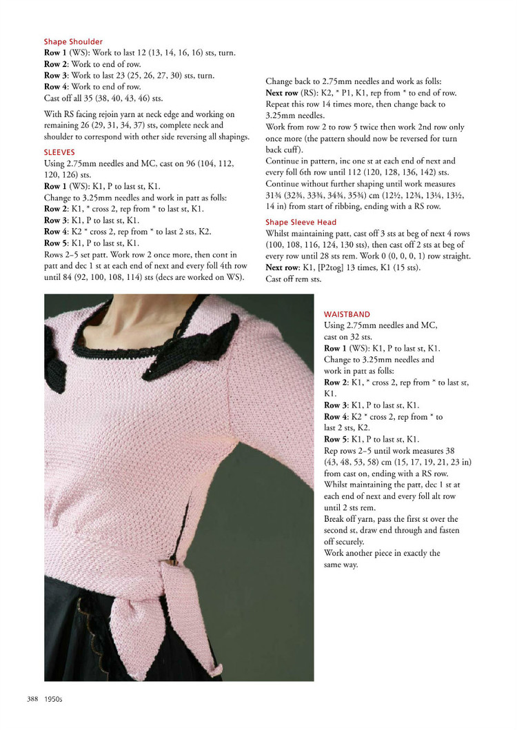 A Stitch in Time :Vintage Knitting Patterns 1930-1959, Vol.2 - 輕描淡寫 - 輕描淡寫