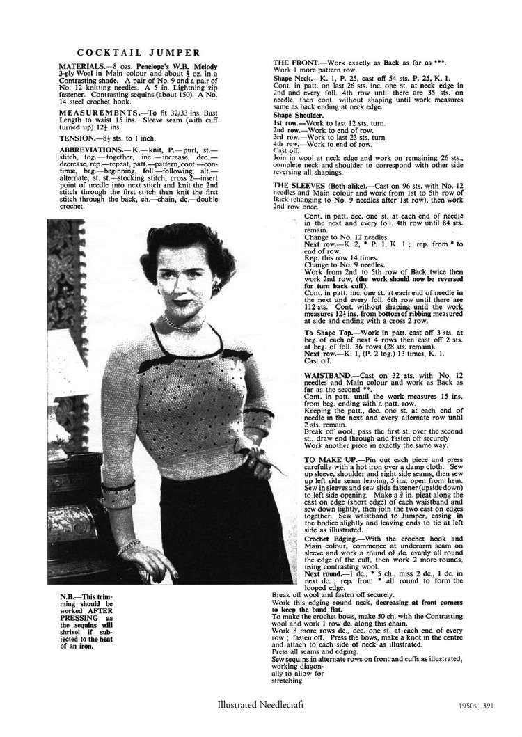 A Stitch in Time :Vintage Knitting Patterns 1930-1959, Vol.2 - 輕描淡寫 - 輕描淡寫