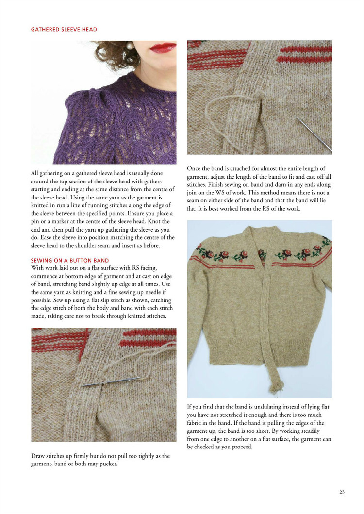 A Stitch in Time :Vintage Knitting Patterns 1930-1959, Vol.2 - 輕描淡寫 - 輕描淡寫
