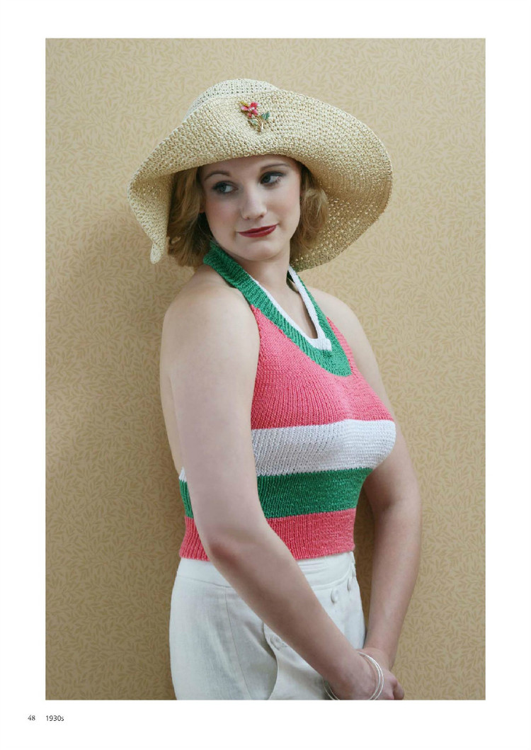 A Stitch in Time :Vintage Knitting Patterns 1930-1959, Vol.2 - 輕描淡寫 - 輕描淡寫