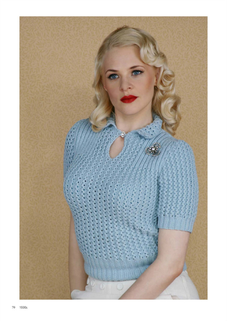 A Stitch in Time :Vintage Knitting Patterns 1930-1959, Vol.2 - 輕描淡寫 - 輕描淡寫