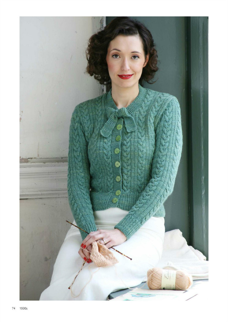 A Stitch in Time :Vintage Knitting Patterns 1930-1959, Vol.2 - 輕描淡寫 - 輕描淡寫