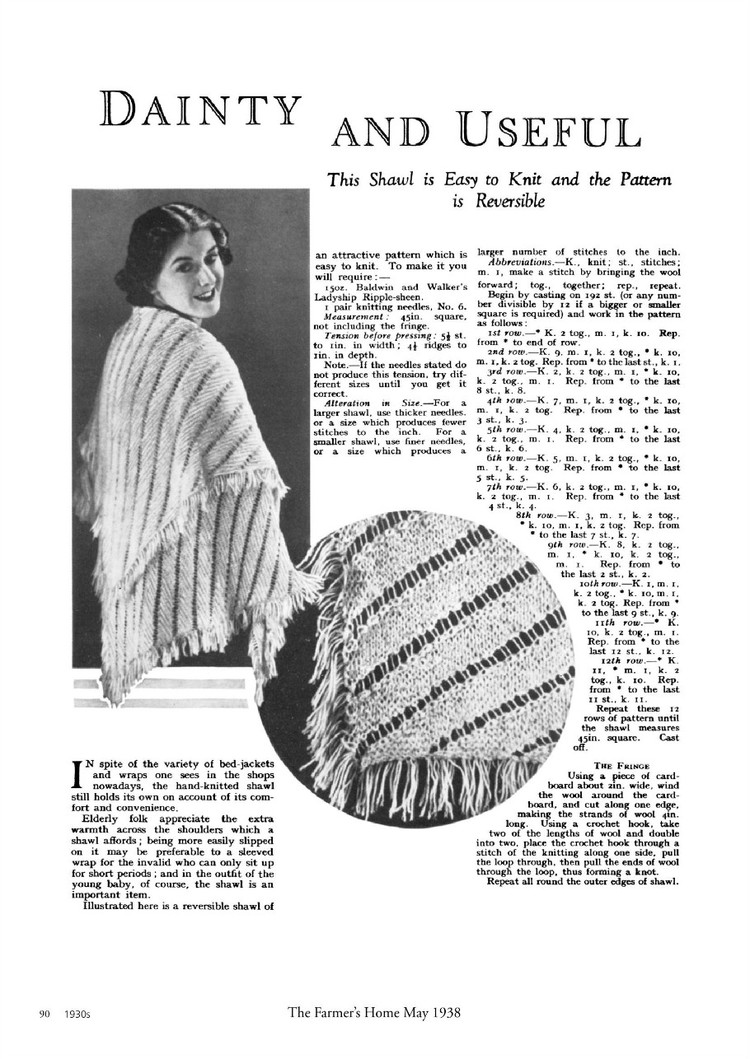 A Stitch in Time :Vintage Knitting Patterns 1930-1959, Vol.2 - 輕描淡寫 - 輕描淡寫