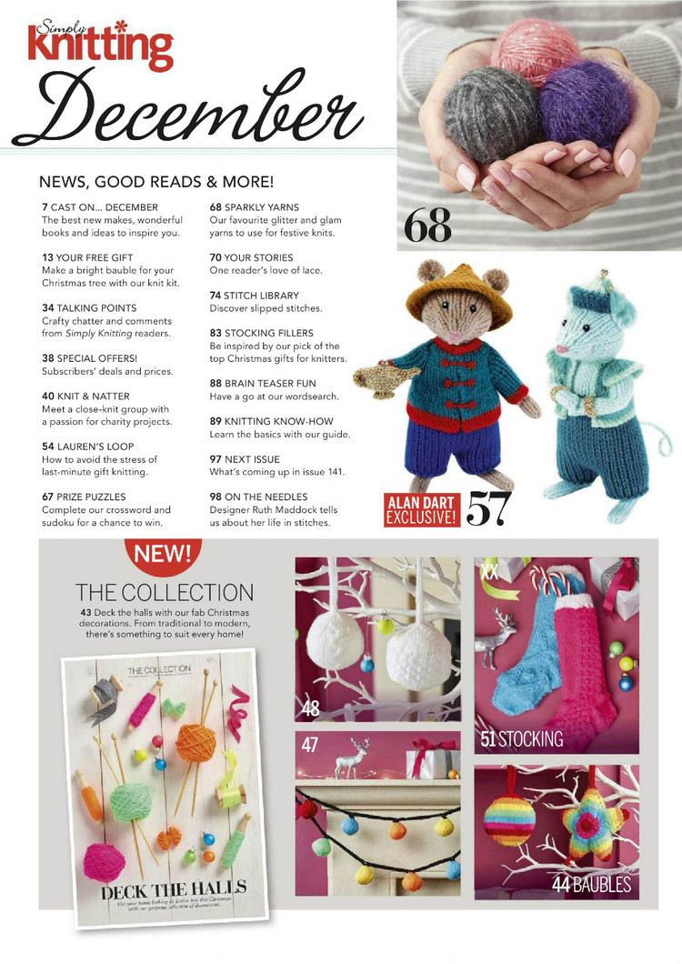 Simply Knitting Issue 12 2015 - 輕描淡寫 - 輕描淡寫