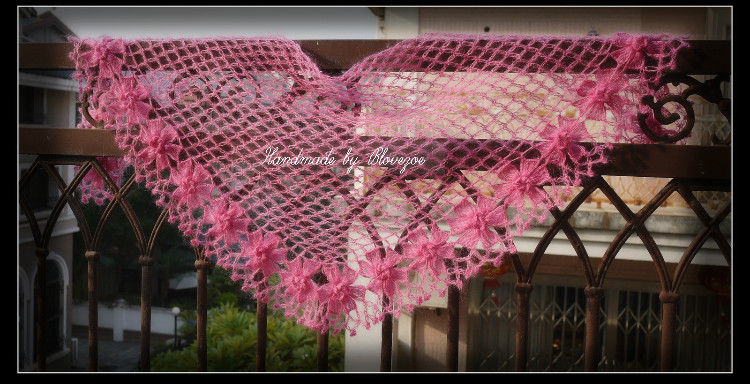 花兒朵朵披肩 - blovezoeqian - 菥·茜