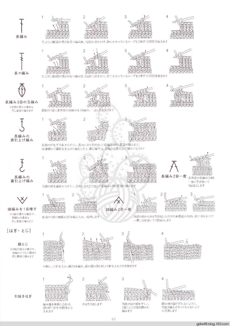 2015 じっくり編んで永く愛(ài)せるニットのふだん著 (2) - 木棉花 - 雨茫茫，霧茫茫，盼望花開，花已落……