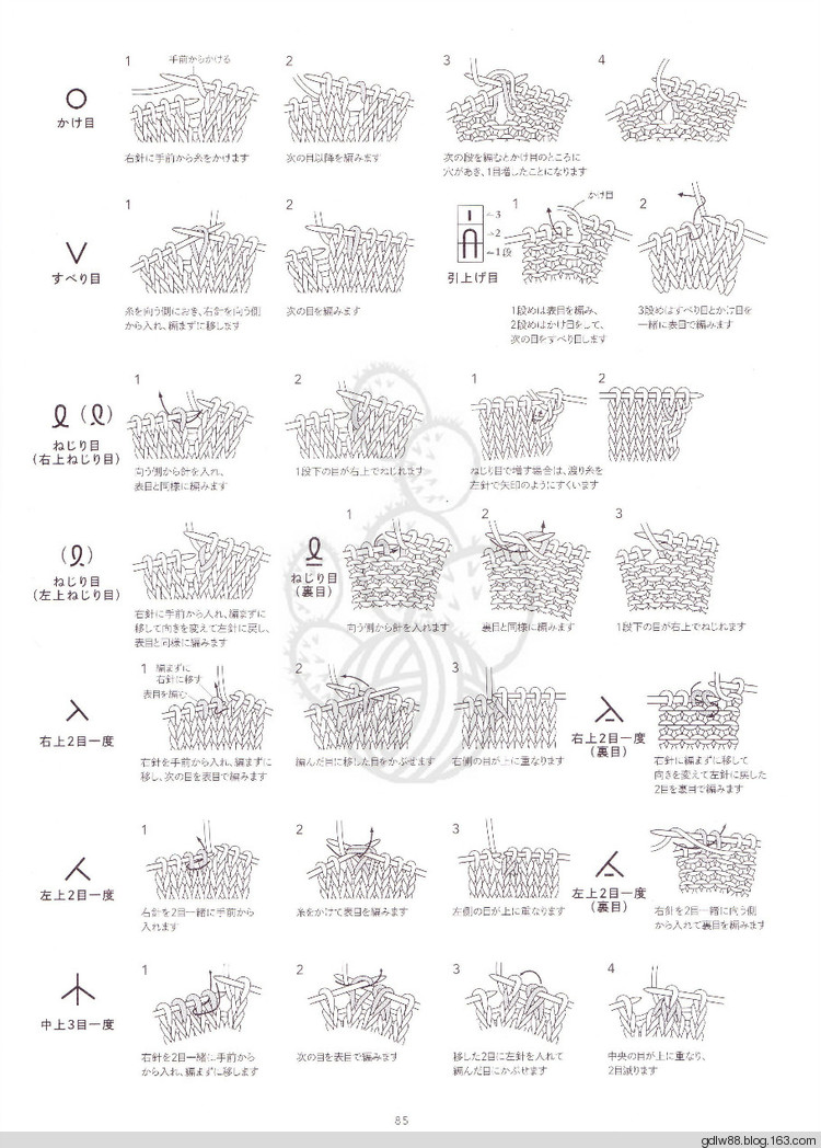 2015 じっくり編んで永く愛(ài)せるニットのふだん著 (2) - 木棉花 - 雨茫茫，霧茫茫，盼望花開，花已落……