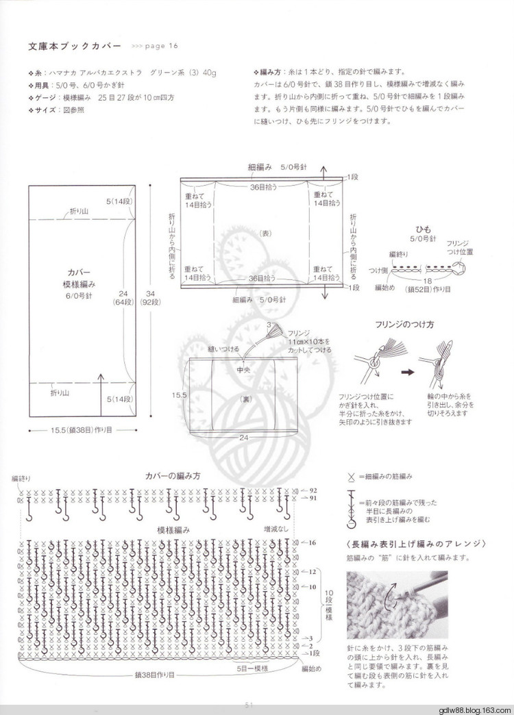 2015 じっくり編んで永く愛(ài)せるニットのふだん著 (2) - 木棉花 - 雨茫茫，霧茫茫，盼望花開，花已落……