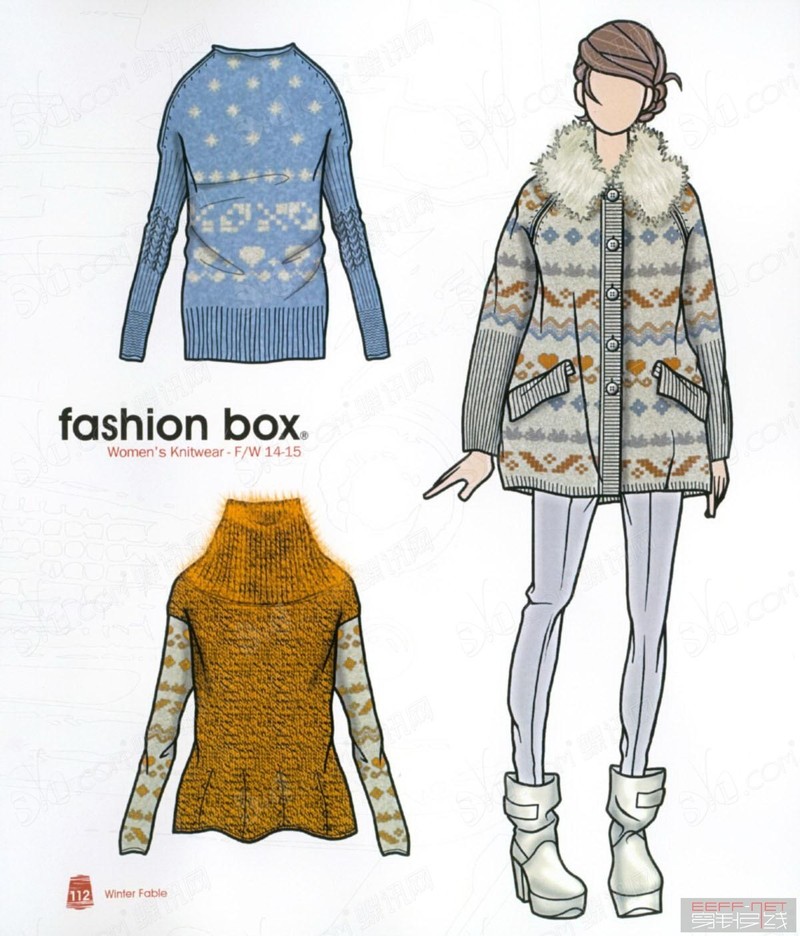 fashion box2014-15秋冬手稿 - 蕾妮 - 蕾雨軒