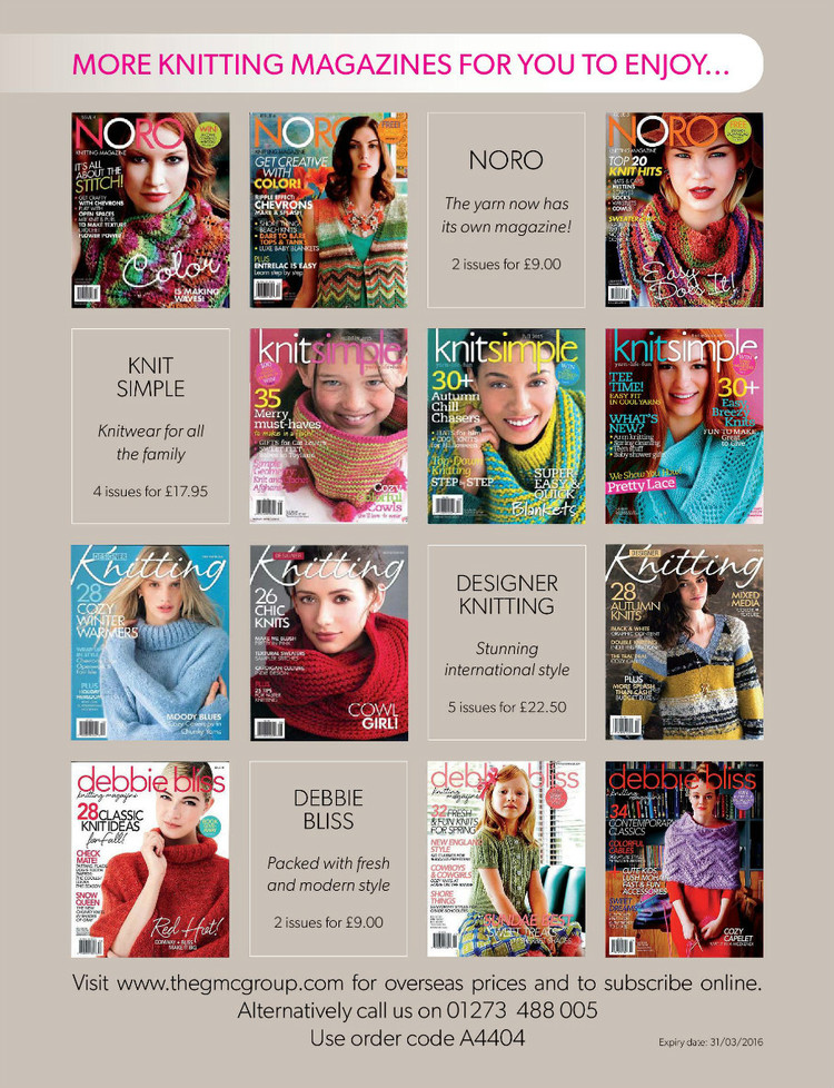 Knitting  Issue 151 2016 - 輕描淡寫(xiě) - 輕描淡寫(xiě)