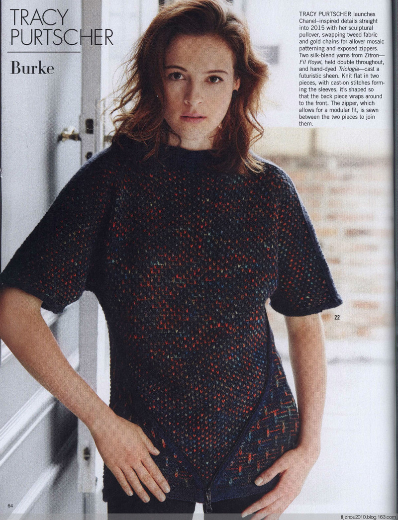 Vogue Knitting 2014-2015 冬 - 紫蘇 - 紫蘇的博客