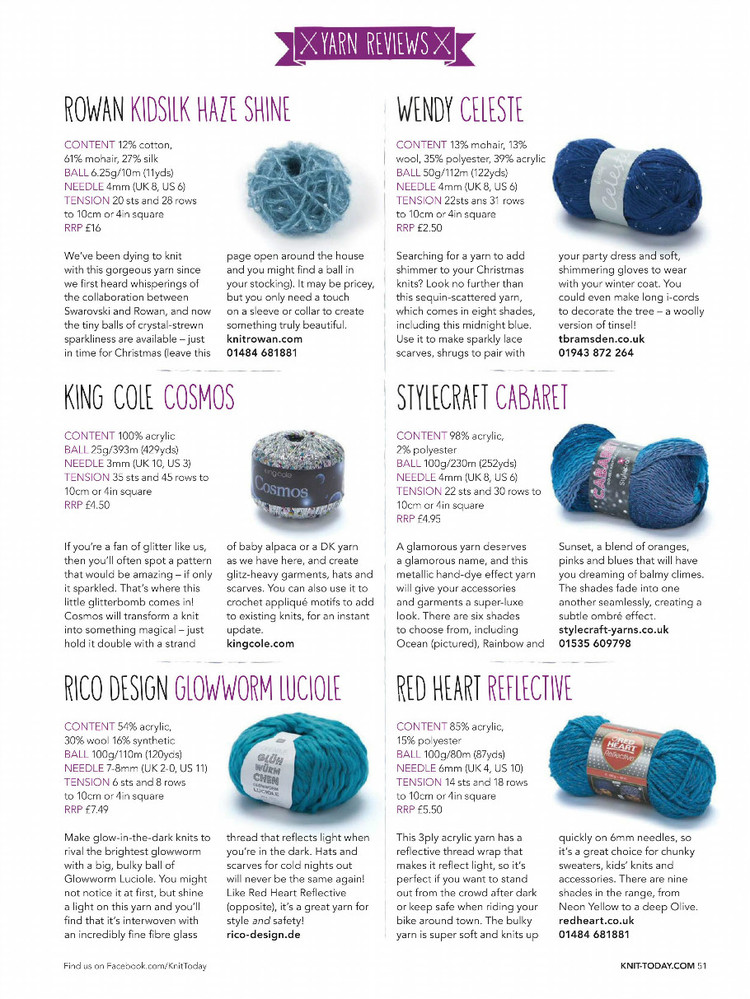Knit Today Issue 119 2015 - 輕描淡寫 - 輕描淡寫