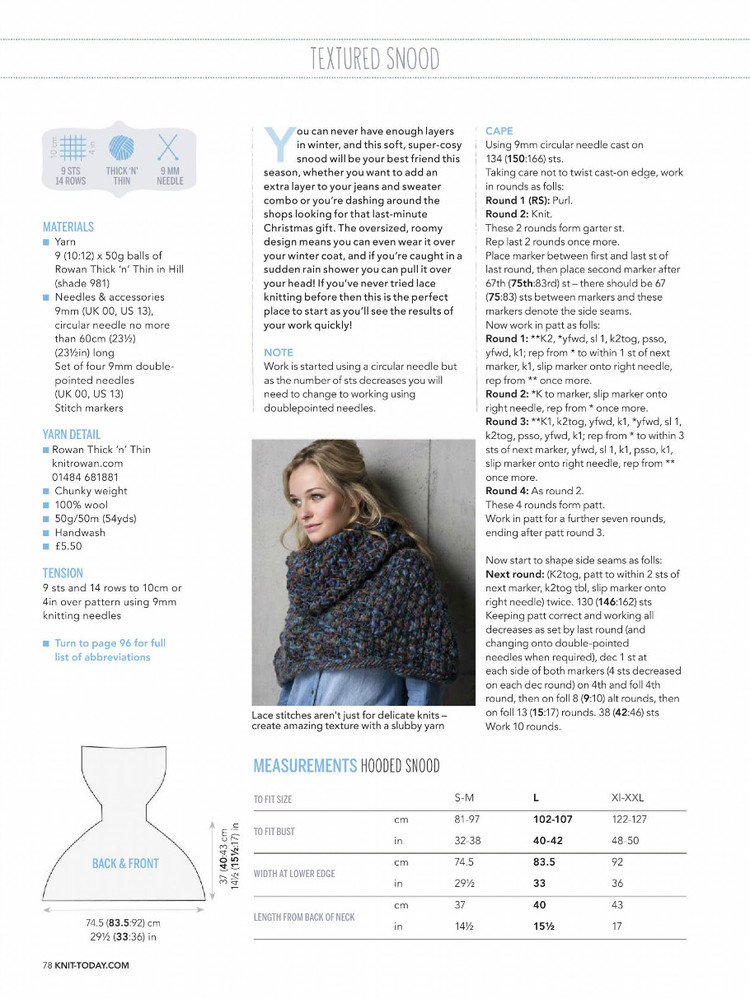 Knit Today Issue 119 2015 - 輕描淡寫 - 輕描淡寫
