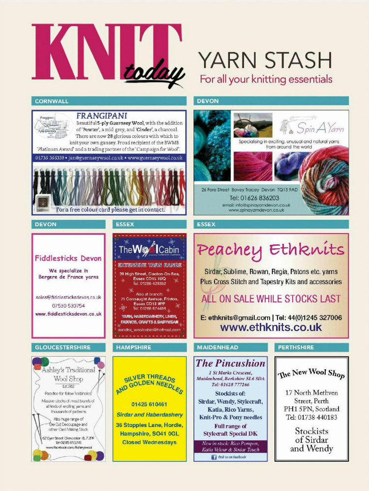 Knit Today Issue 119 2015 - 輕描淡寫 - 輕描淡寫
