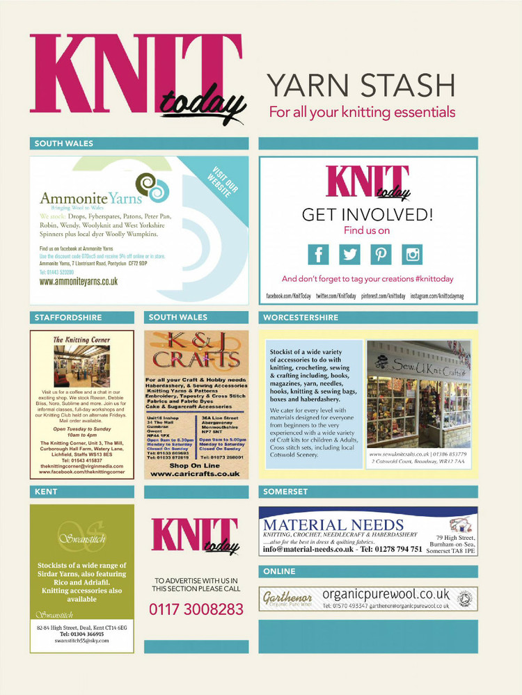 Knit Today Issue 119 2015 - 輕描淡寫 - 輕描淡寫