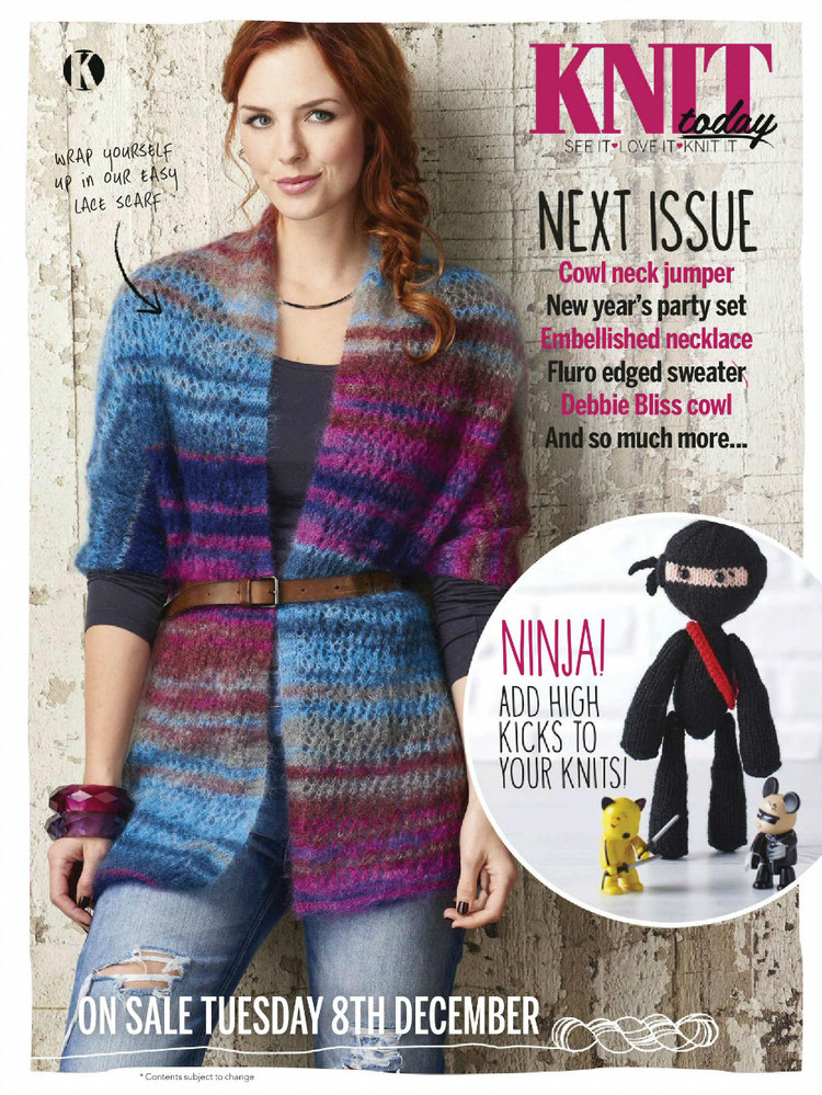 Knit Today Issue 119 2015 - 輕描淡寫 - 輕描淡寫