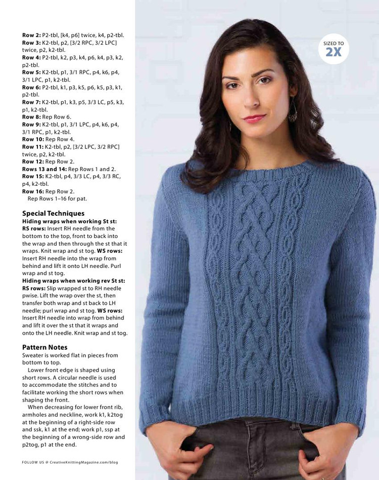 Creative Knitting Winter 2015 - 輕描淡寫 - 輕描淡寫