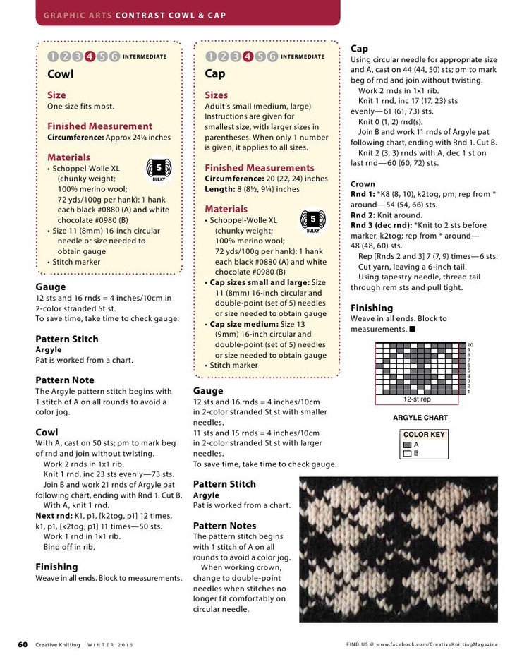 Creative Knitting Winter 2015 - 輕描淡寫 - 輕描淡寫