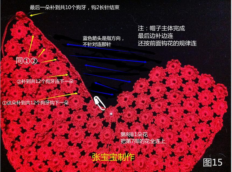 超級鉤姐老師教梅花帽子 - 江南人 - 江南人鉤編博客