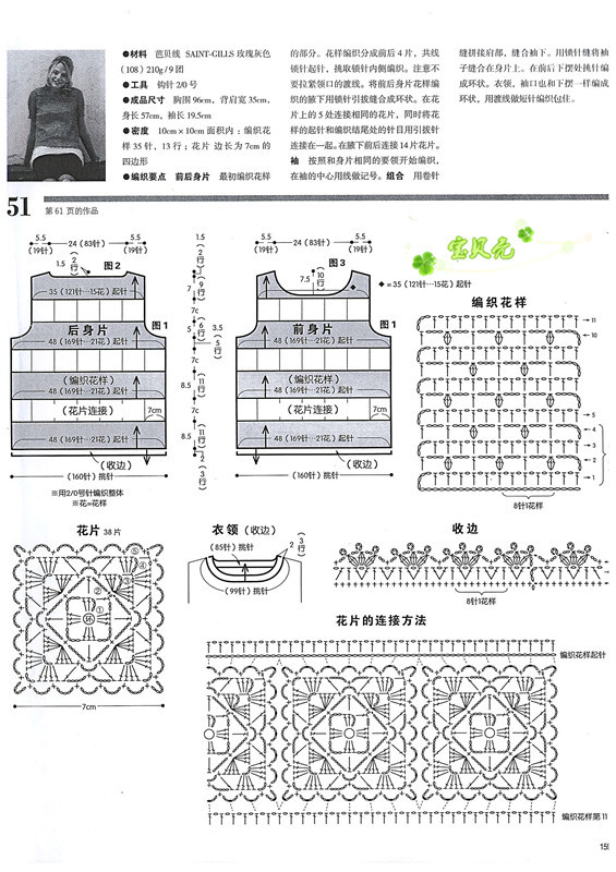 寧夏----愛蕾短袖鉤衣 - 寶貝殼 - 寶貝殼的博客