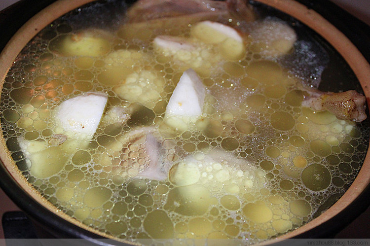 老鴨芋艿湯+煎牛排 - 周太靚湯 - 周太靚湯