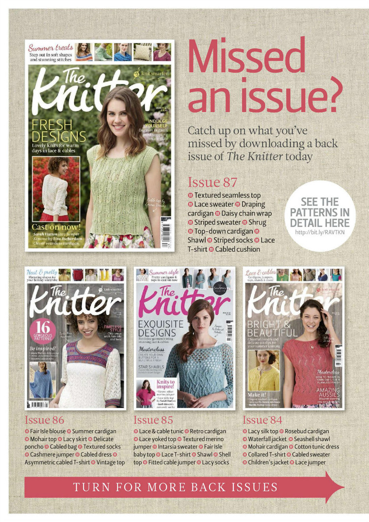 The Knitter  Issue 88 2015 - 輕描淡寫 - 輕描淡寫