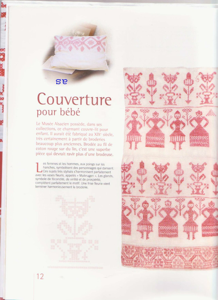 Broderies au point de croix et traditions en Alsace 2008 - 壹一 - 壹一的博客