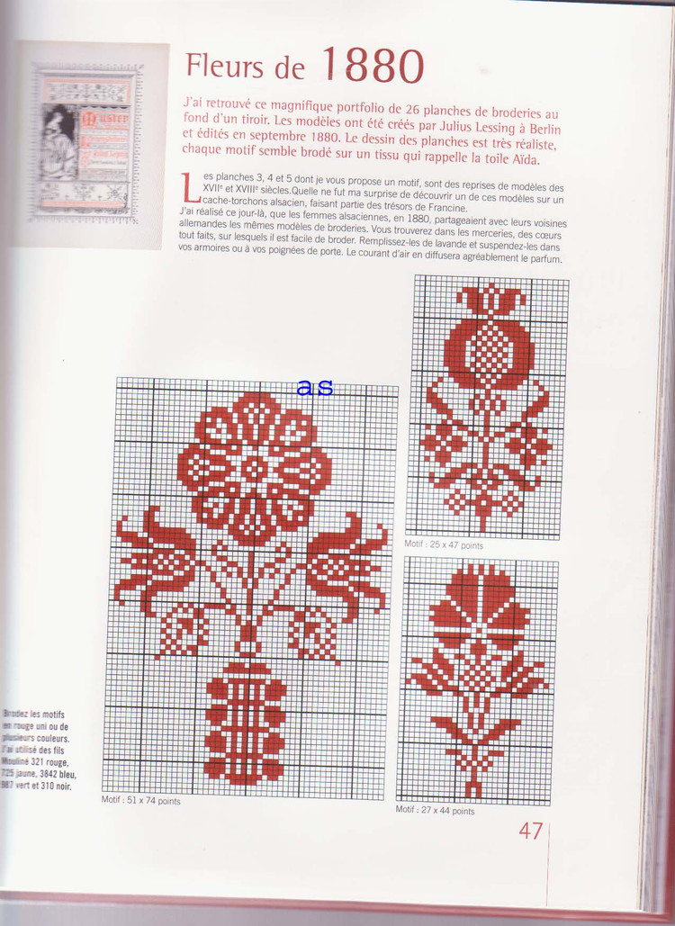 Broderies au point de croix et traditions en Alsace 2008 - 壹一 - 壹一的博客