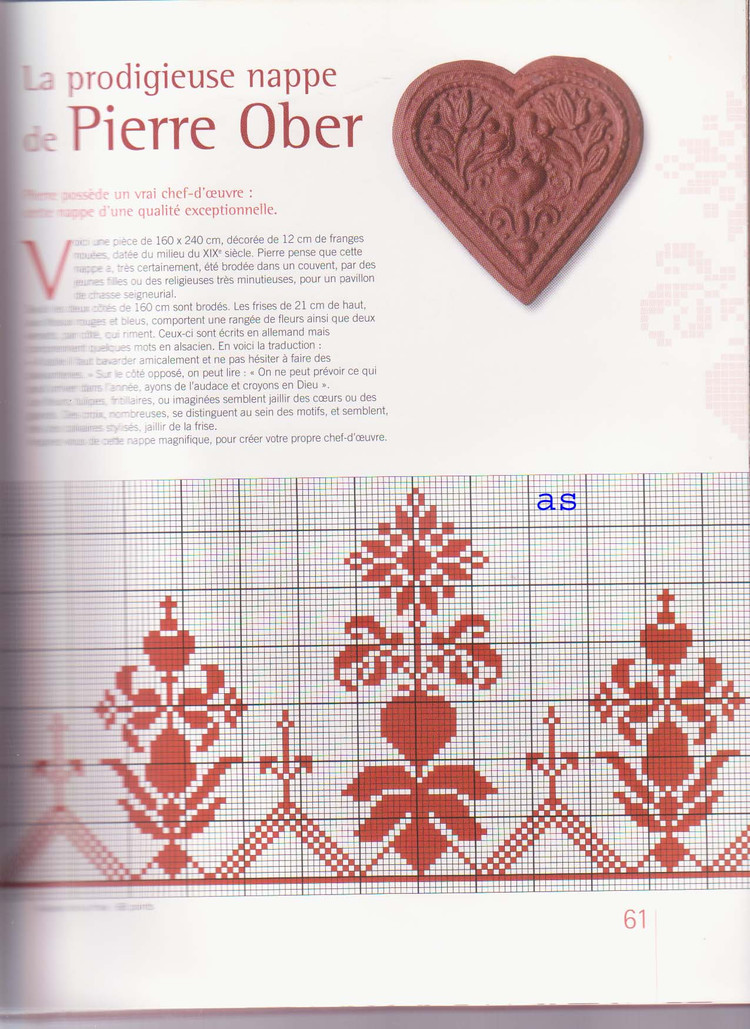 Broderies au point de croix et traditions en Alsace 2008 - 壹一 - 壹一的博客