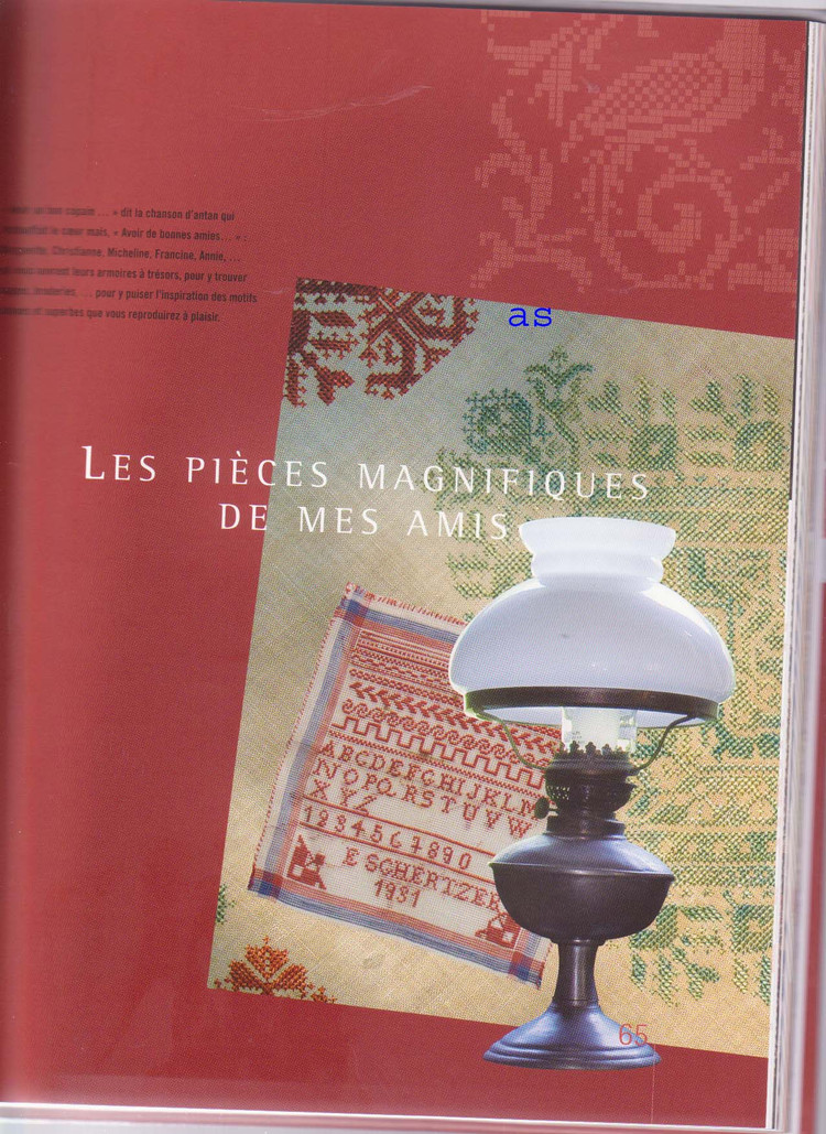 Broderies au point de croix et traditions en Alsace 2008 - 壹一 - 壹一的博客