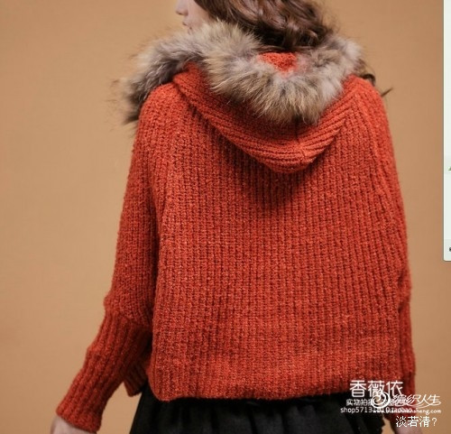 淡若清風作品－－圈圈線仿得淘寶美衣已經(jīng)順利完工【上簡單的編織說明】 - 清水秋千 - 清水秋千的小窩