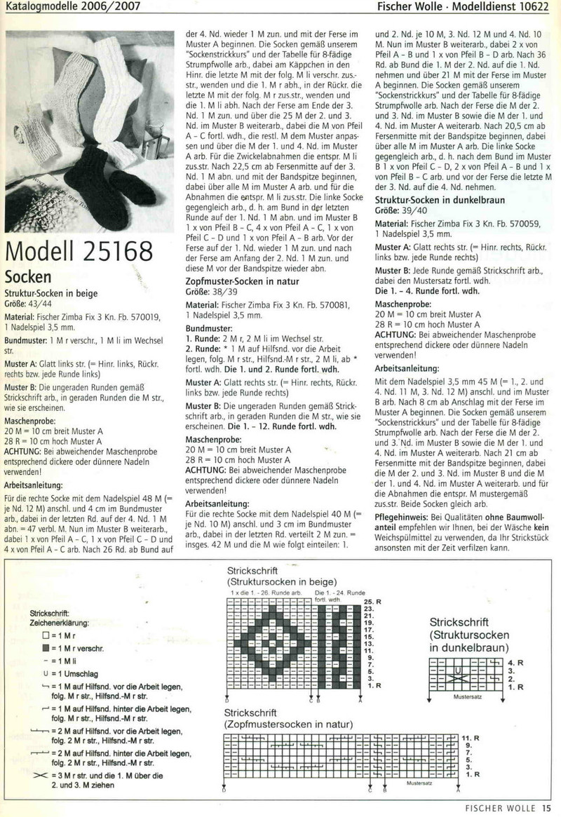 fischer wolle Anleitungsheft.2006/2007 - li98929 - 老妖兒的博客