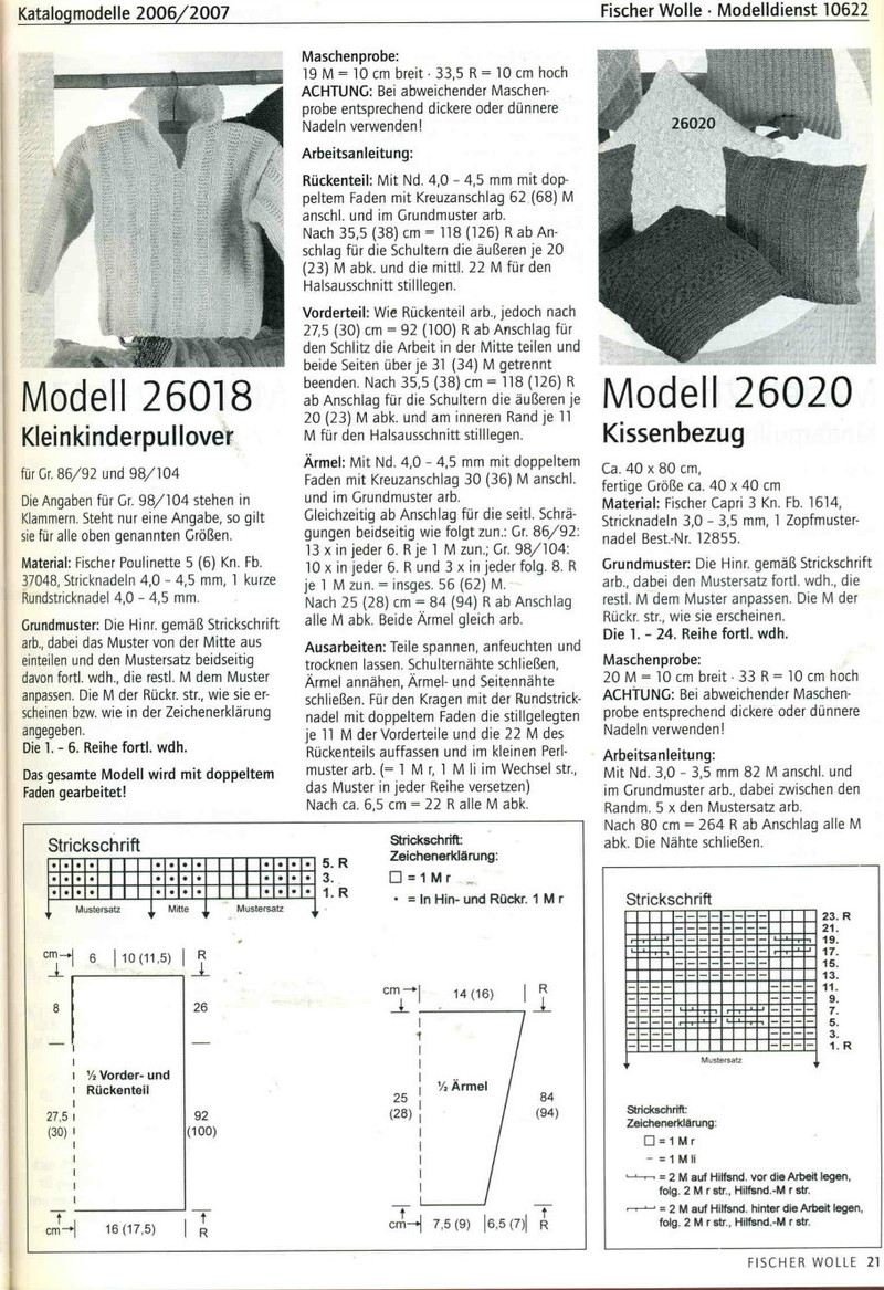 fischer wolle Anleitungsheft.2006/2007 - li98929 - 老妖兒的博客