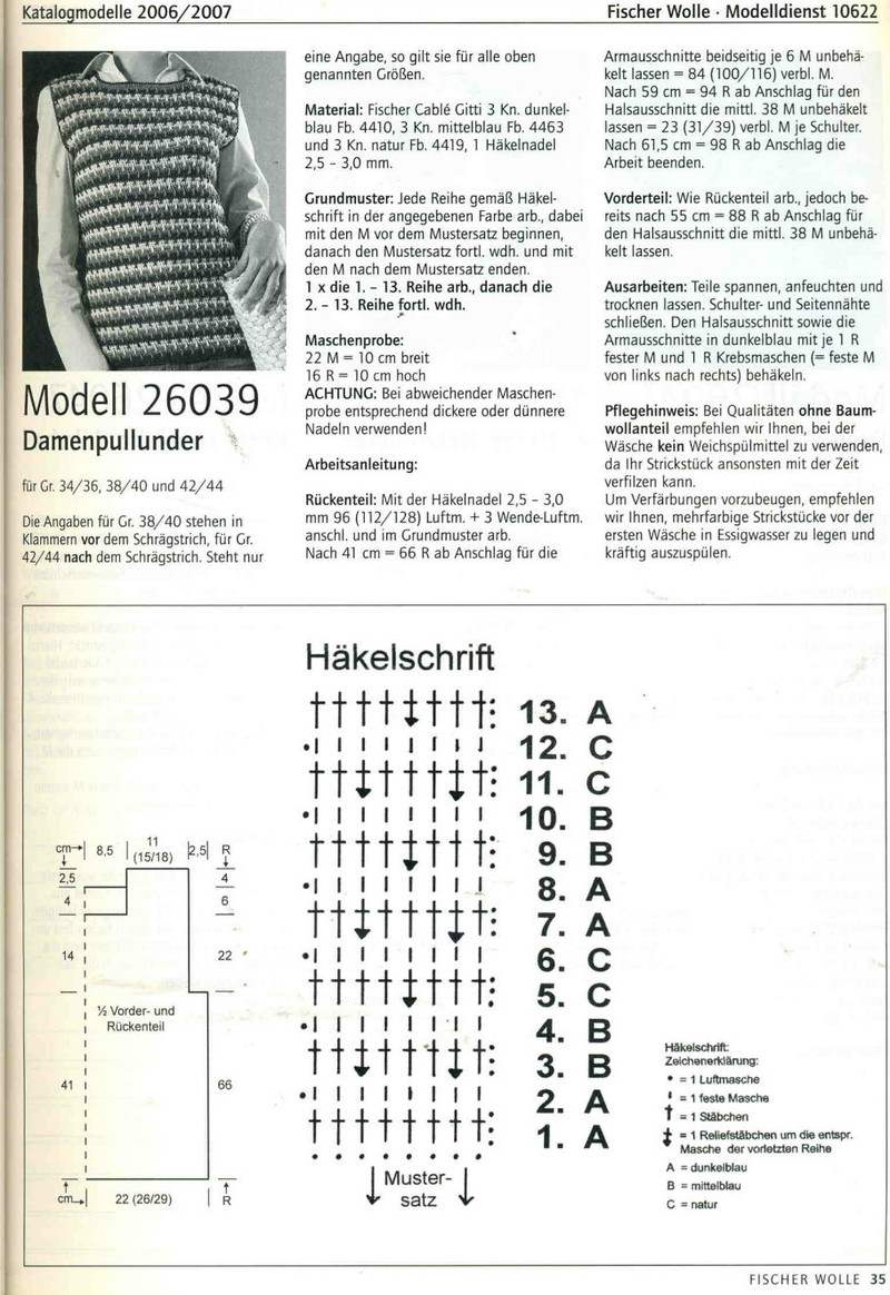 fischer wolle Anleitungsheft.2006/2007 - li98929 - 老妖兒的博客