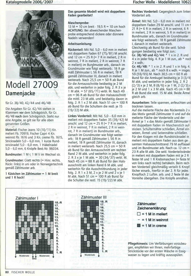 fischer wolle Anleitungsheft.2006/2007 - li98929 - 老妖兒的博客