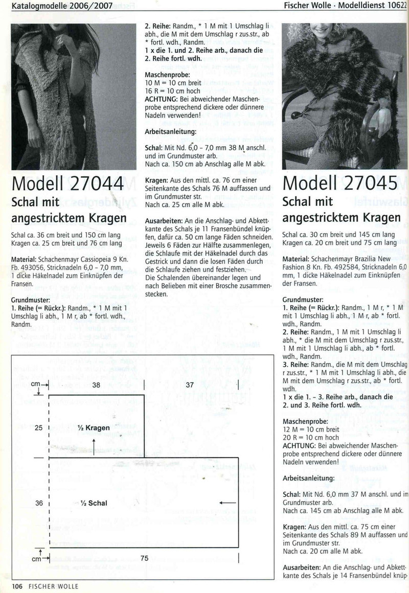 fischer wolle Anleitungsheft.2006/2007 - li98929 - 老妖兒的博客