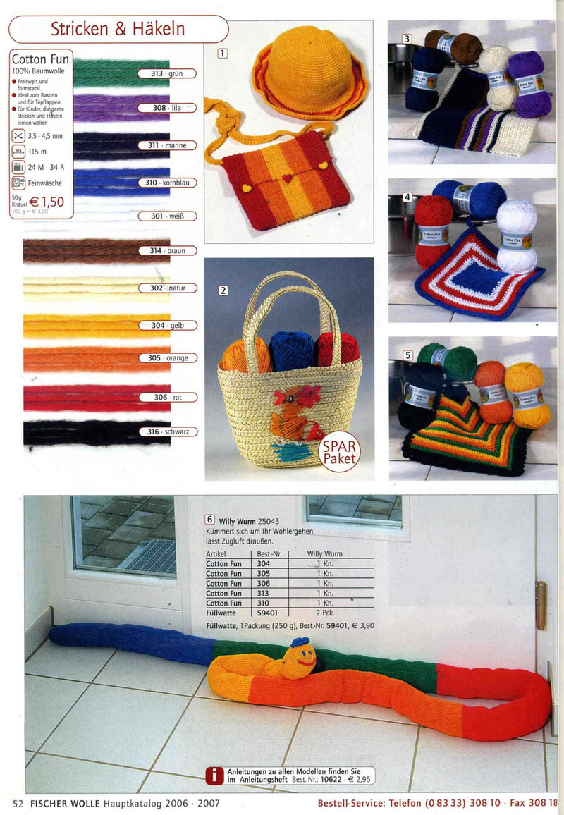 fischer wolle Anleitungsheft.2006/2007 - li98929 - 老妖兒的博客
