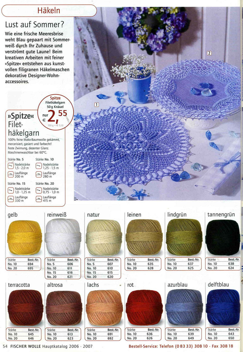 fischer wolle Anleitungsheft.2006/2007 - li98929 - 老妖兒的博客