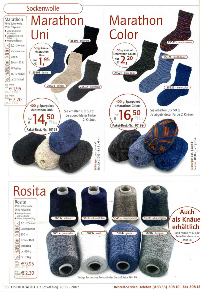 fischer wolle Anleitungsheft.2006/2007 - li98929 - 老妖兒的博客