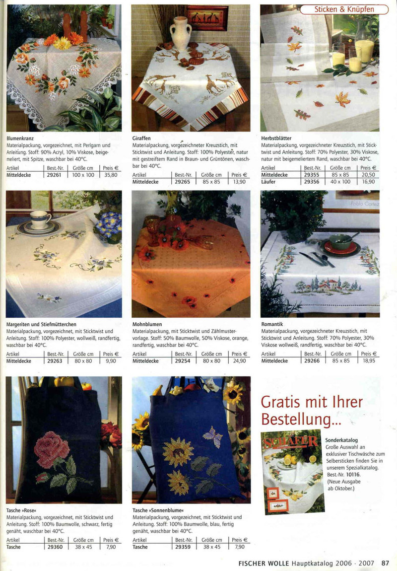 fischer wolle Anleitungsheft.2006/2007 - li98929 - 老妖兒的博客