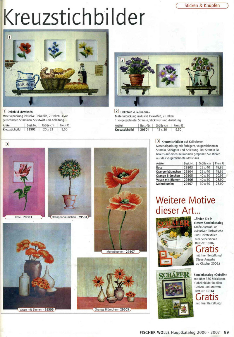 fischer wolle Anleitungsheft.2006/2007 - li98929 - 老妖兒的博客