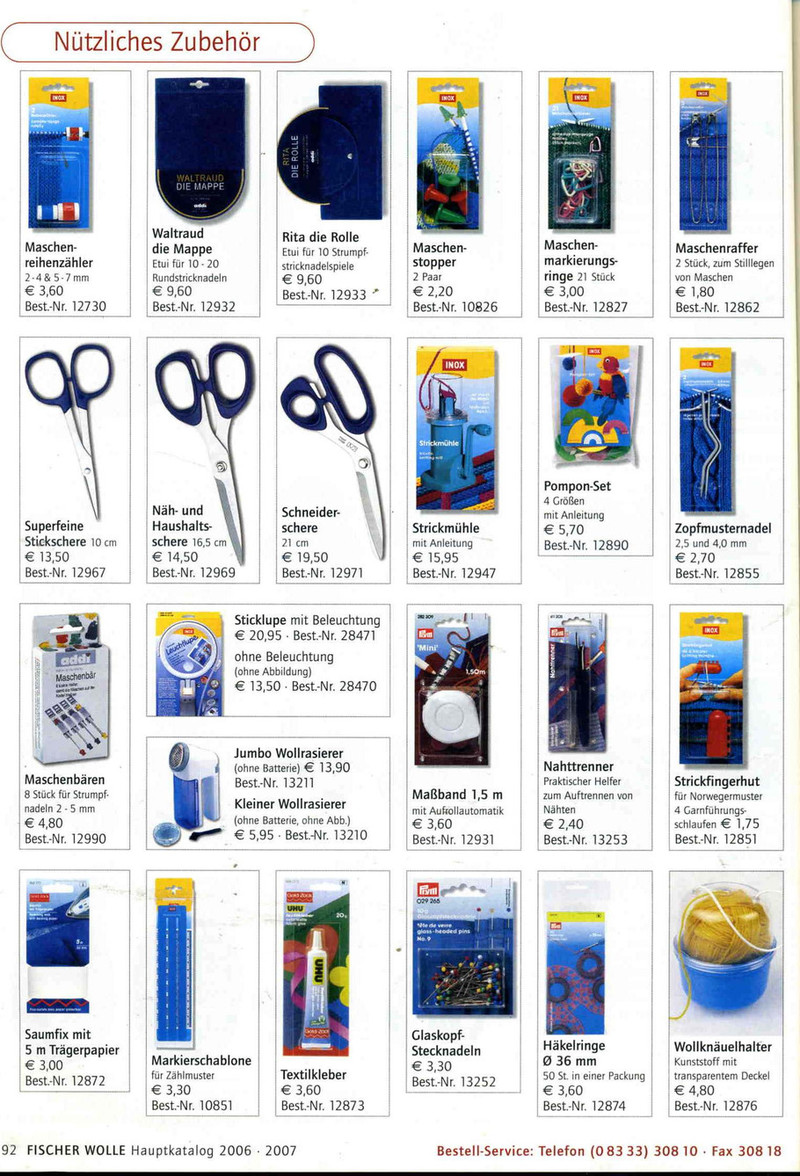 fischer wolle Anleitungsheft.2006/2007 - li98929 - 老妖兒的博客